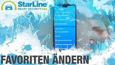 Videotutorial zur Starline 2 App: Favoriten bestimmen